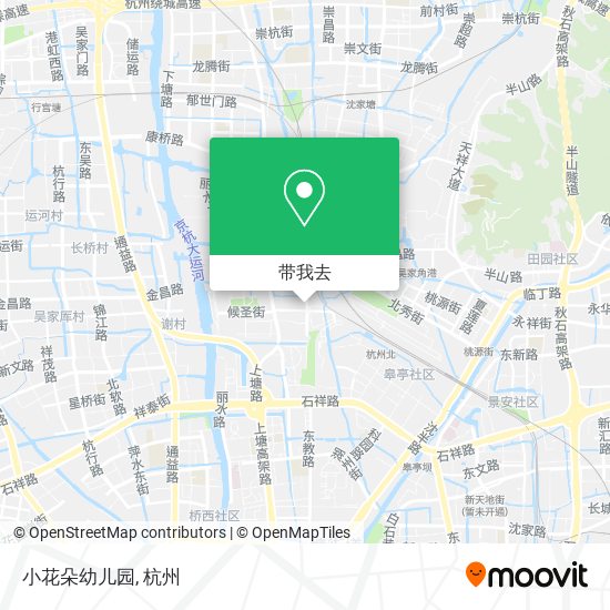 小花朵幼儿园地图