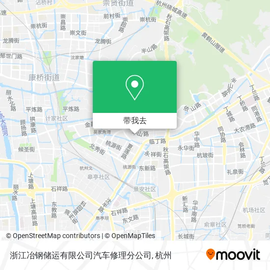 浙江冶钢储运有限公司汽车修理分公司地图