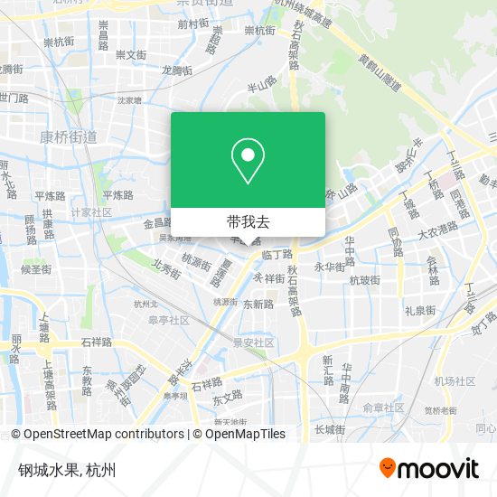 钢城水果地图