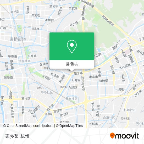 家乡菜地图