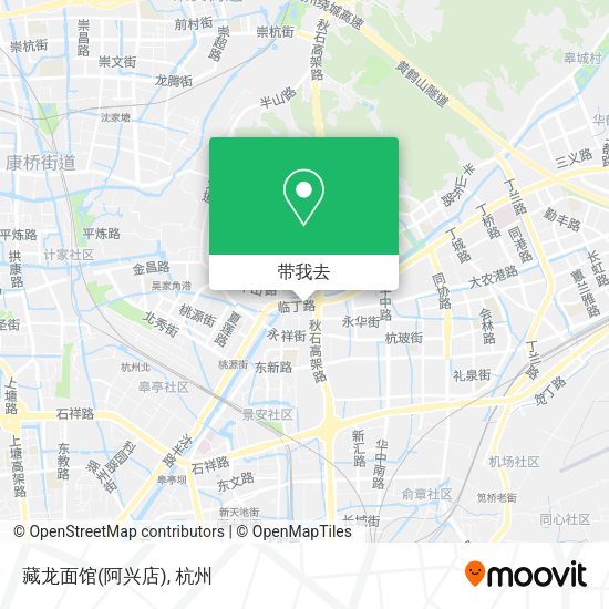 藏龙面馆(阿兴店)地图