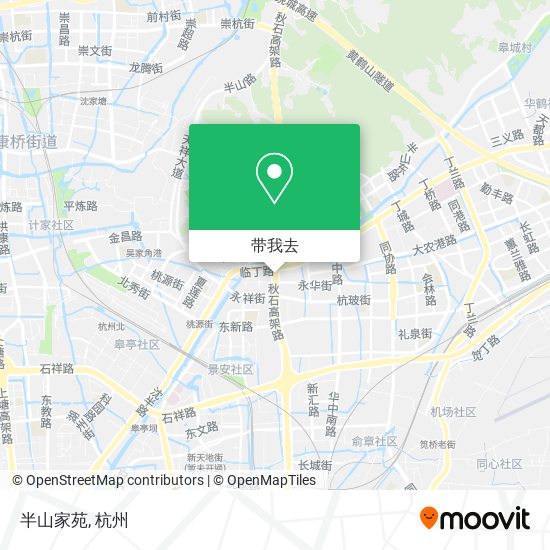半山家苑地图