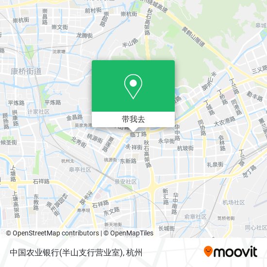 中国农业银行(半山支行营业室)地图