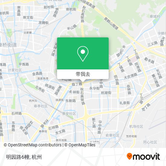 明园路6幢地图