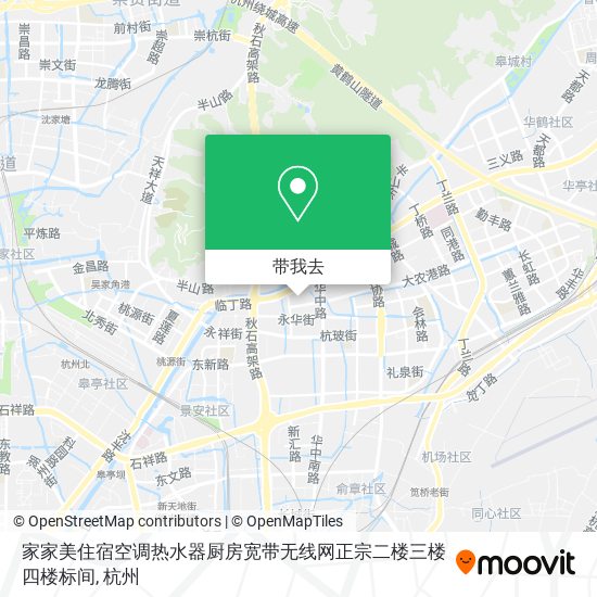 家家美住宿空调热水器厨房宽带无线网正宗二楼三楼四楼标间地图