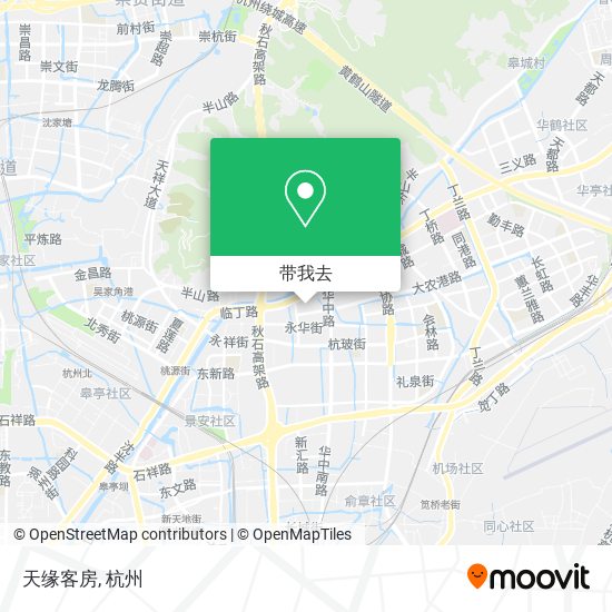 天缘客房地图
