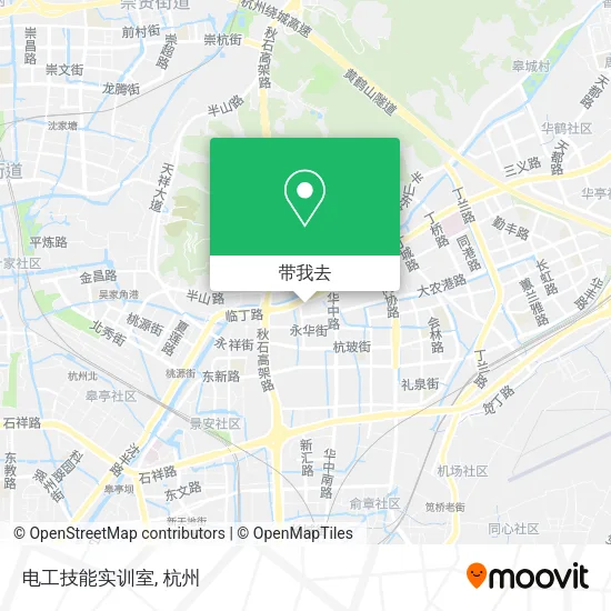 电工技能实训室地图