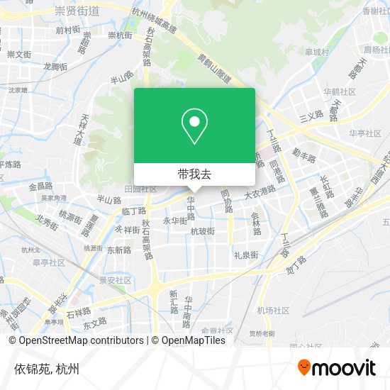依锦苑地图