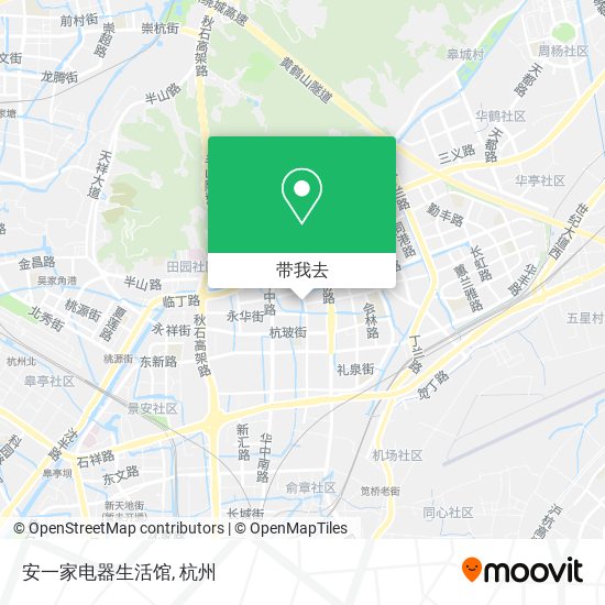 安一家电器生活馆地图