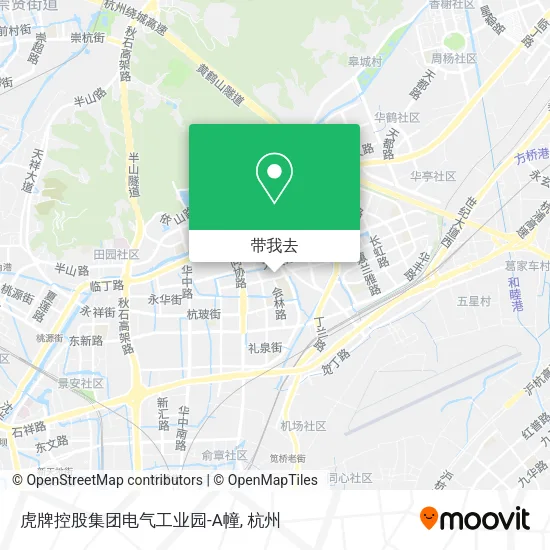 虎牌控股集团电气工业园-A幢地图