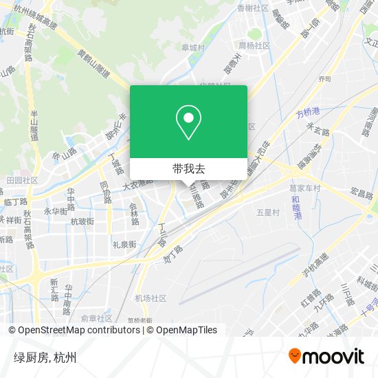 绿厨房地图