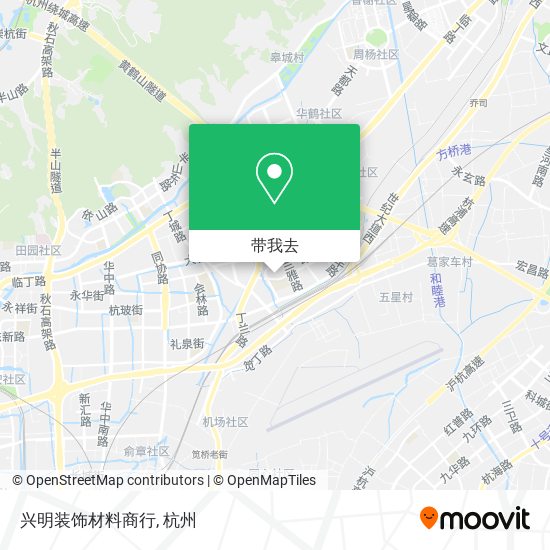兴明装饰材料商行地图