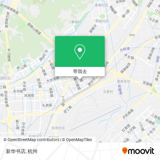 新华书店地图