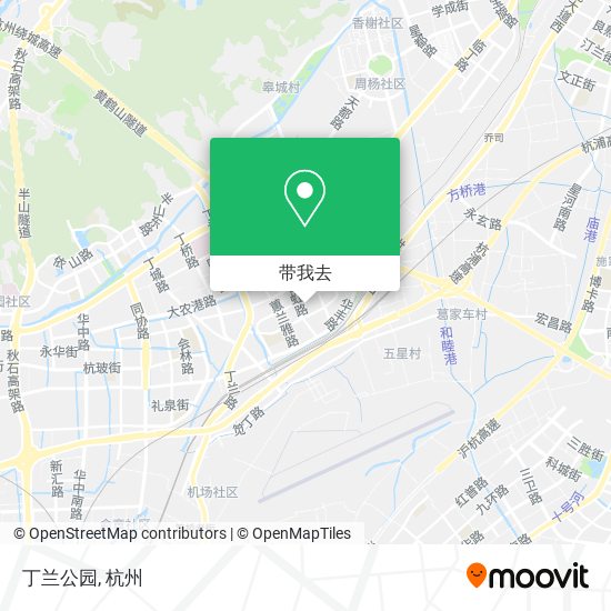 丁兰公园地图