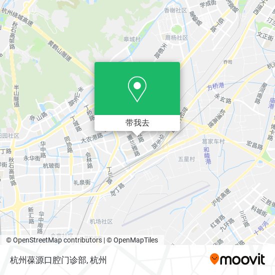 杭州葆源口腔门诊部地图