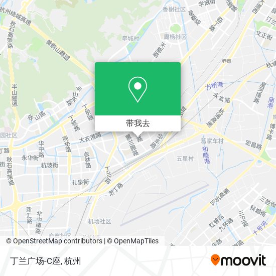 丁兰广场-C座地图