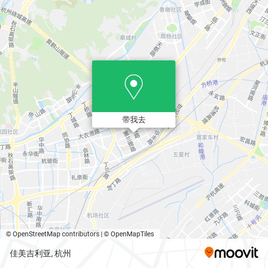 佳美吉利亚地图