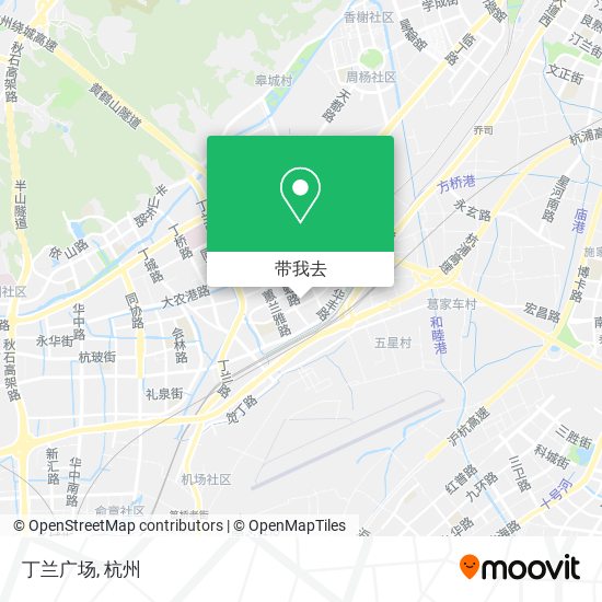 丁兰广场地图