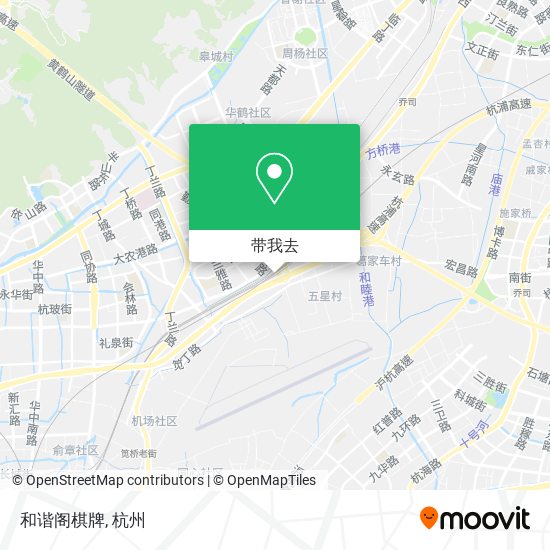 和谐阁棋牌地图