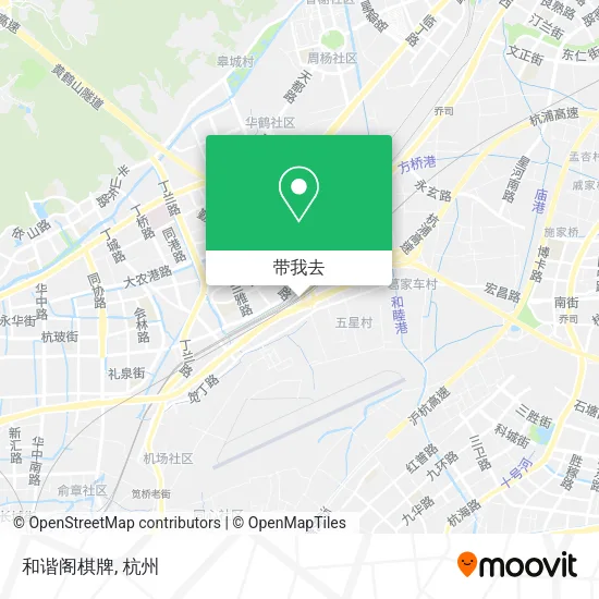和谐阁棋牌地图