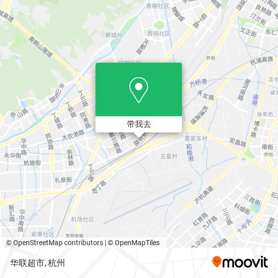 华联超市地图