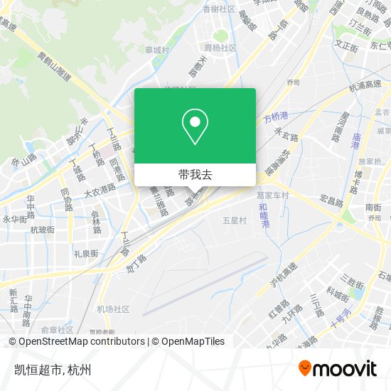 凯恒超市地图