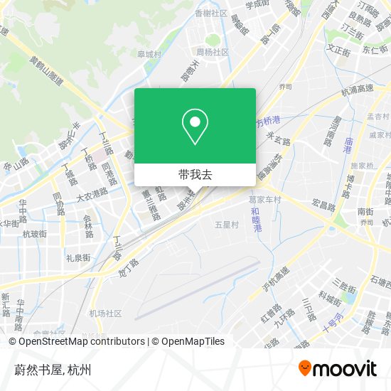 蔚然书屋地图