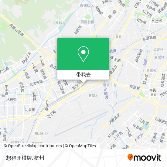 想得开棋牌地图