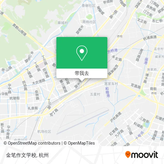 金笔作文学校地图