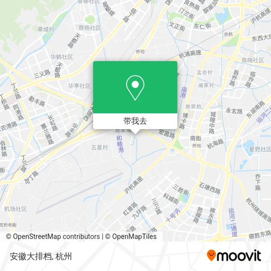 安徽大排档地图