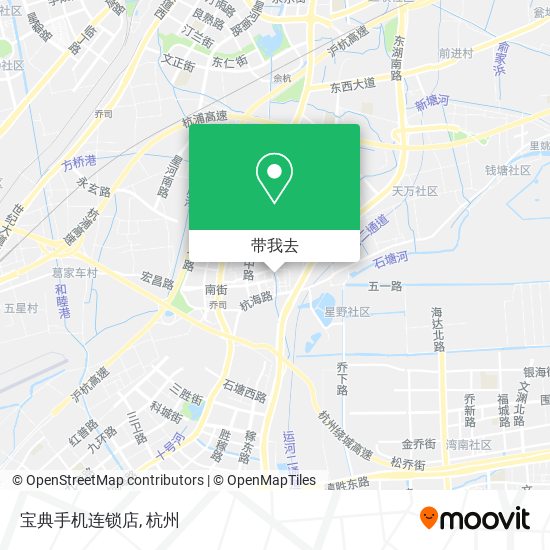 宝典手机连锁店地图