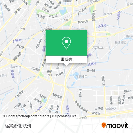 远宾旅馆地图
