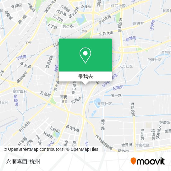 永顺嘉园地图