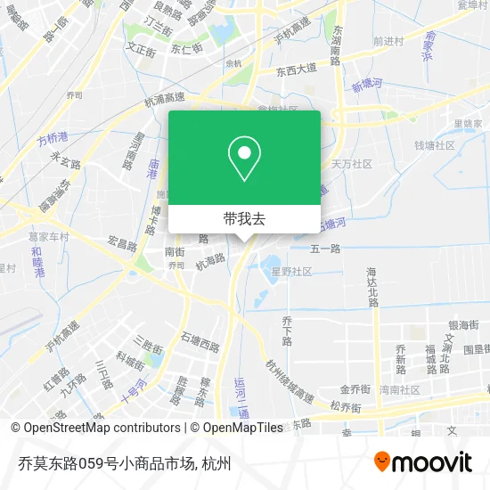 乔莫东路059号小商品市场地图