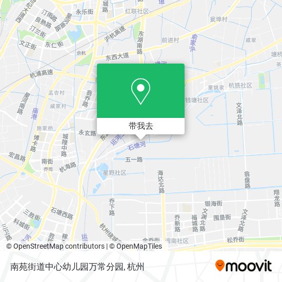 南苑街道中心幼儿园万常分园地图