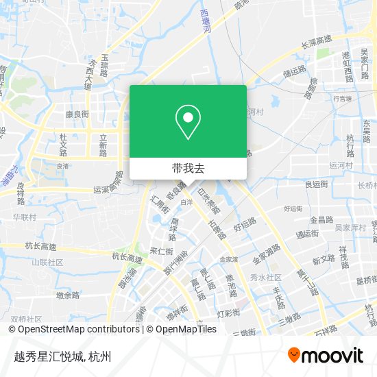 越秀星汇悦城地图