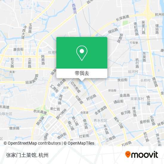 张家门土菜馆地图