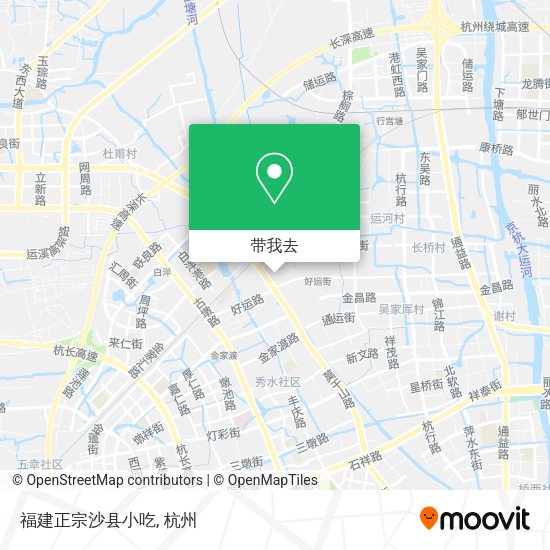 福建正宗沙县小吃地图
