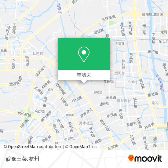 皖豫土菜地图