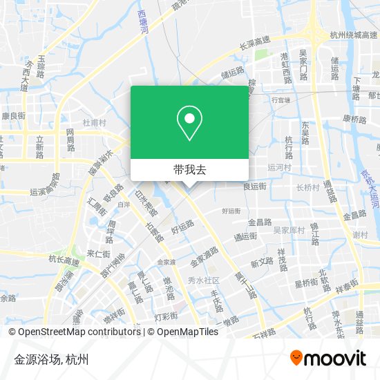 金源浴场地图