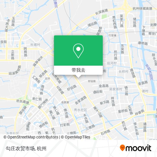 勾庄农贸市场地图