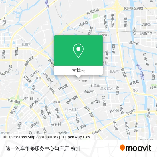 速一汽车维修服务中心勾庄店地图