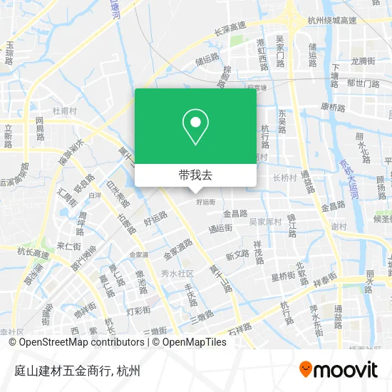 庭山建材五金商行地图