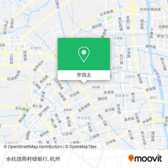 余杭德商村镇银行地图