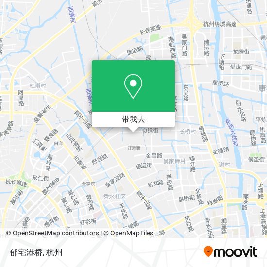 郁宅港桥地图