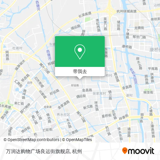万润达购物广场良运街旗舰店地图