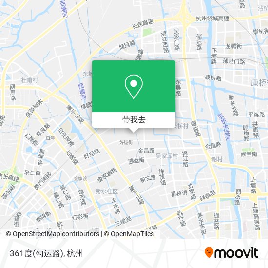 361度(勾运路)地图