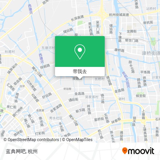 蓝典网吧地图