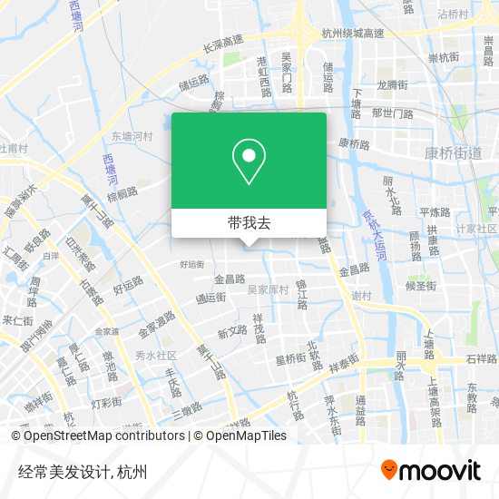 经常美发设计地图