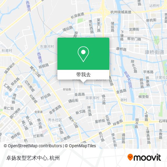 卓扬发型艺术中心地图